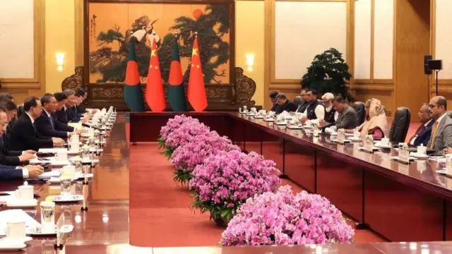 চীনের সাথে বাংলাদেশের দ্বিপাক্ষিক বৈঠক