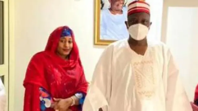 Salamatu Kwankwaso na dị ya bụ Rabiu Kwankwaso