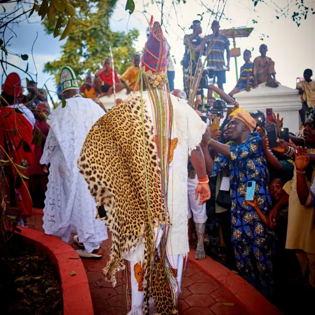 Akọyinsi Ọọni Adeyẹye Ogunwusi nibi ajọdun Ọlọjọ kan