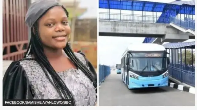 Aworan Oloogbe Bamise Ayanwola ati ọkọ BRT