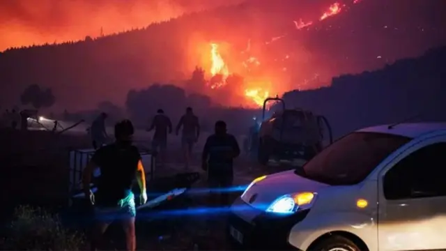 Turkey dey ravaged by wildfires