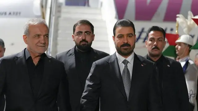 الرئيس الإيراني، مسعود بزشكيان