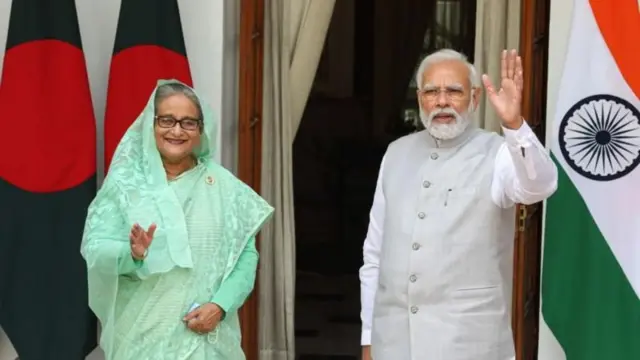 শেখ হাসিনা ও নরেন্দ্র মোদী