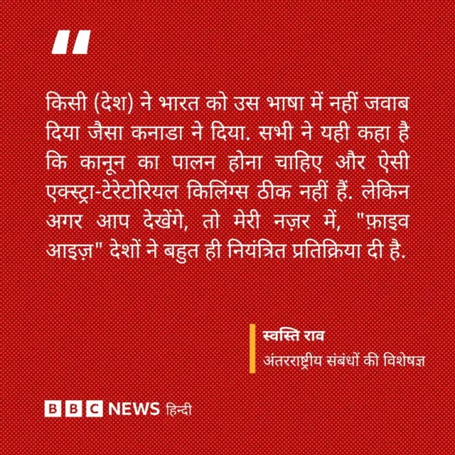 भारत-कनाडा तनाव