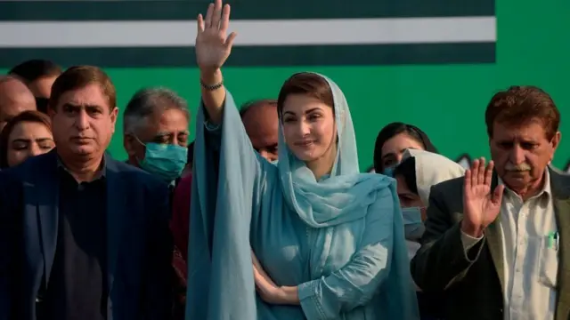 નવાઝ શરીફનાં દીકરી મરિયમ નવાઝ