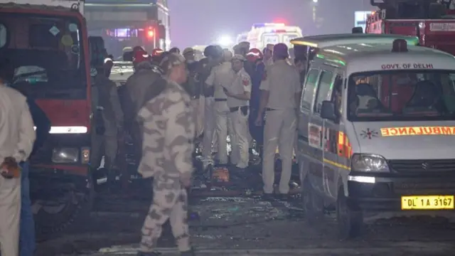  டெல்லி, செங்கோட்டை, வெடிப்பு