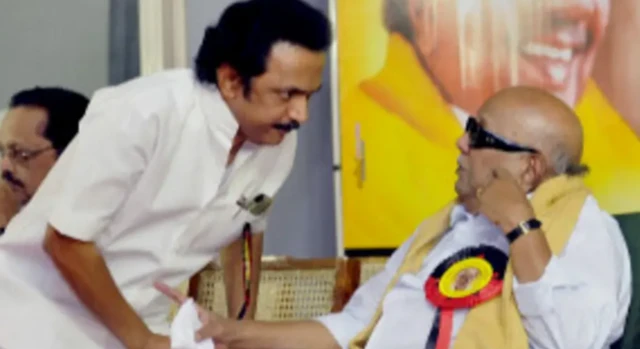 கருணாநிதி - மு.க.ஸ்டாலின் 