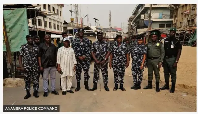 Ikọ ọlọpaa ipinlẹ Anambra.