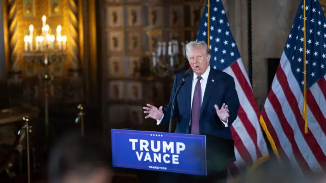 کنفرانس خبری ترامپ در فلوریدا، ۷ ژانویه ۲۰۲۵