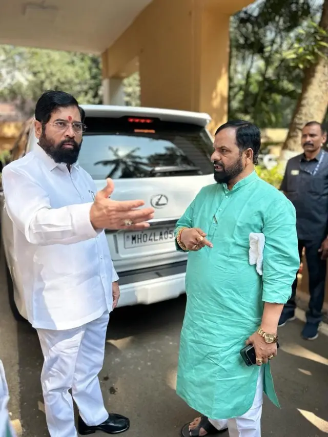 मुख्यमंत्री एकनाथ शिंदे आणि प्रतोद भरत गोगावले