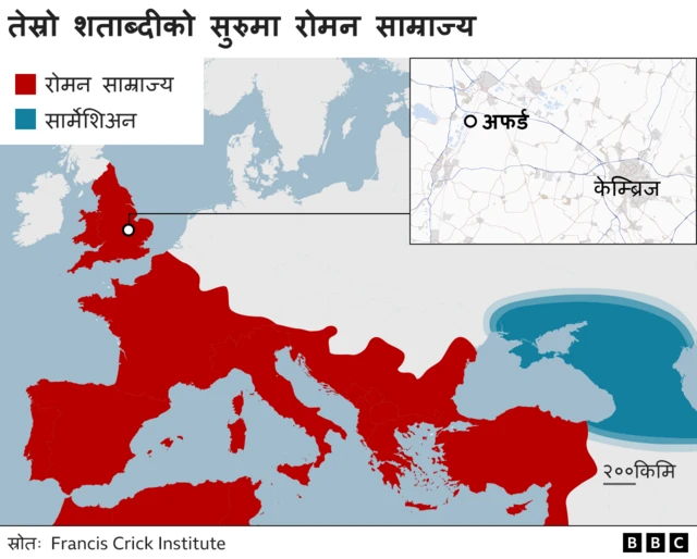 तेस्रो शताब्दीको सुरुमा रोमन साम्राज्य