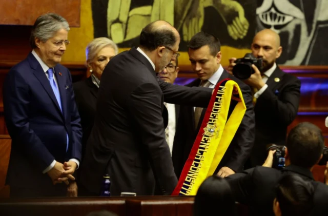 Daniel Noboa'nın yemin töreni