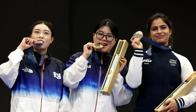 Kim Yeji a remporté une médaille d'argent aux Jeux olympiques de Paris 2024 et est devenue une sensation sur Internet pour son comportement calme sous pression