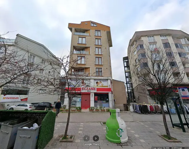 Gebze'de yıkılan binanın eski hali 