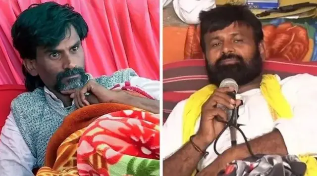 मनोज जरांगे और लक्ष्मण हाके