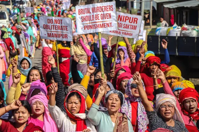 বার বার উত্তপ্ত হয়ে উঠেছে মণিপুর