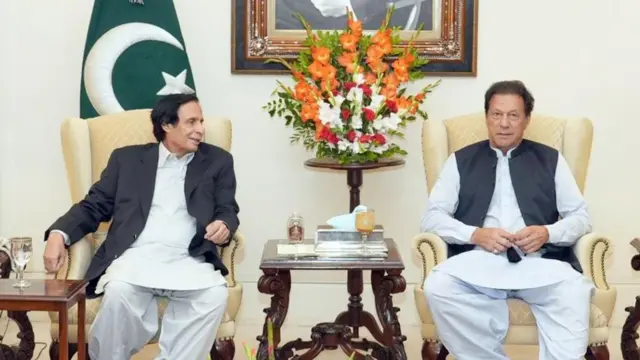 عمران خان، پرویز الہی