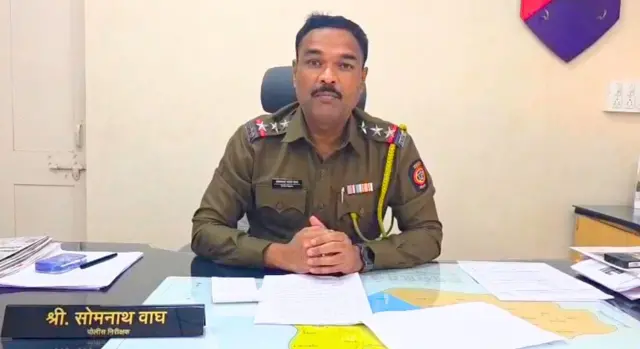 ईश्वरपूर पोलीस ठाण्याचे पोलीस निरीक्षक सोमनाथ वाघ 