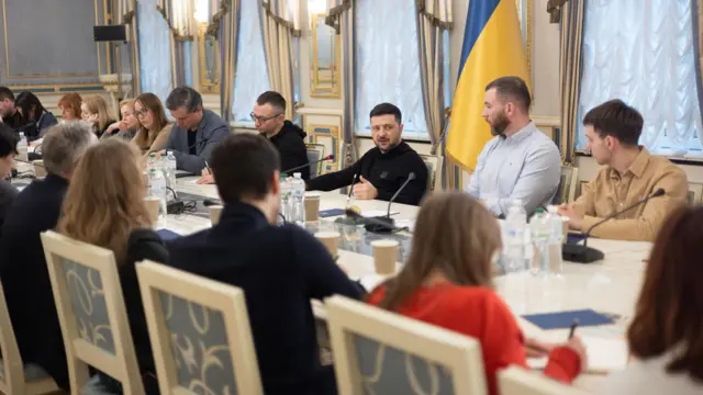 Зустріч Володимира Зеленського із журналістами, 11 грудня 2025 року, Банкова, Київ