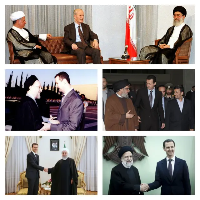 تصاویر دیدار حافظ اسد و بشار اسد با سران جمهوری اسلامی طی چند دهه 