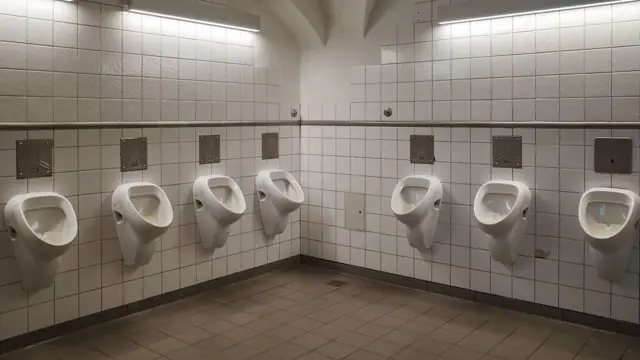 Пісуари у громадському туалеті