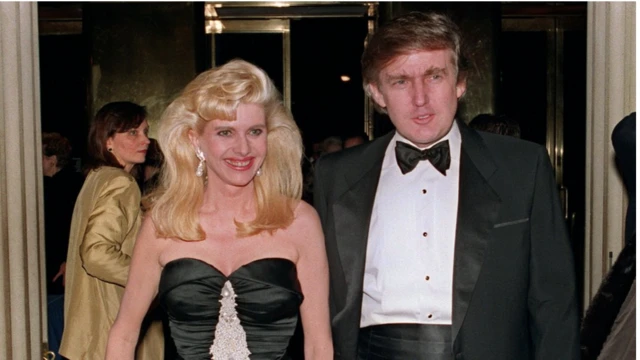 Ivana et Donald Trump en 1989