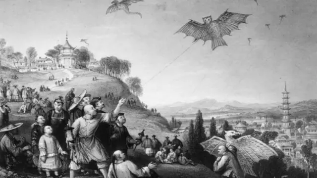 గాలిపటాలు, చైనా