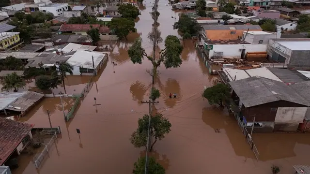 Ruabet aposta eleiçãoEldorado do Sul alagada