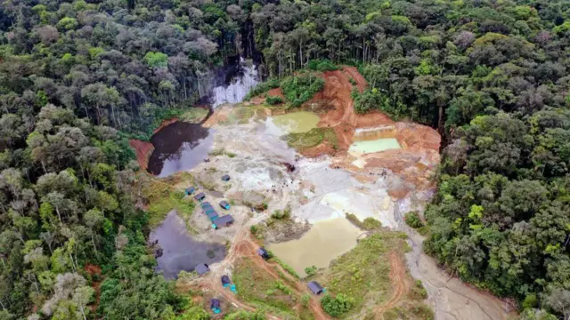 Mineração ilegaljogos de aposta mais famososouro na Colômbia 