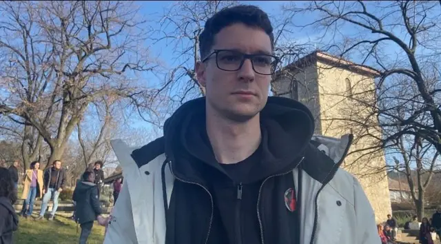 David Đorđević student na Fakultetu savremenih umetnosti