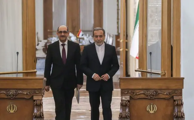 بسام صباغ مهرماه ۱۴۰۳ به عنوان وزیر خارجه سوریه جدید معرفی شد و این نخستین سفر او به تهران است