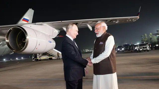 राष्ट्रपति पुतिन और पीएम मोदी