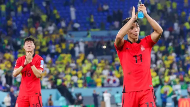 दक्षिण कोरियाका खेलाडी