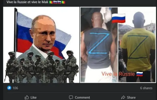 Um post típico na Russosphere