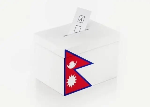 मतदानको साङ्केतिक दृश्य