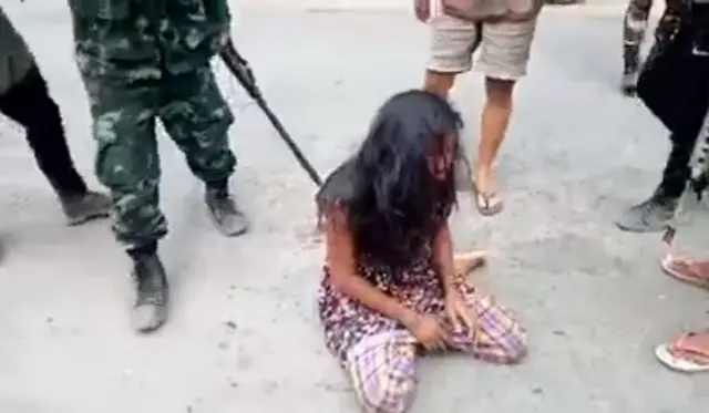 သေနတ်နဲ့ ပစ်သတ်ခဲ့တယ်ဆိုတဲ့ ရုပ်သံဗီဒီယိုဖိုင်တစ်ခု