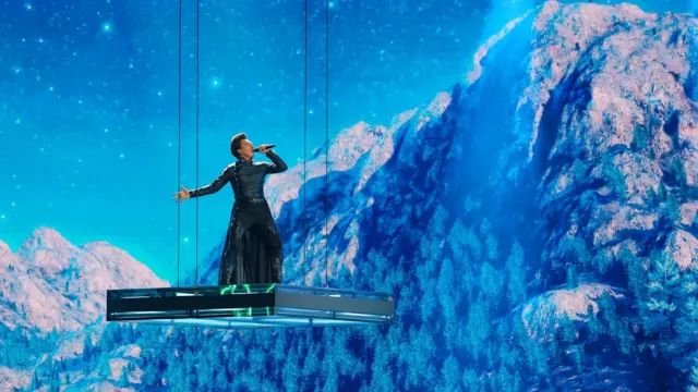 Слободан Тркуља на Интервизији