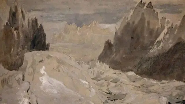 Ось як Вільям Тернер побачив Мер-де-Глас у 1802 році — справжнє живе море криги, що дихає, рухається й заворожує своєю силою