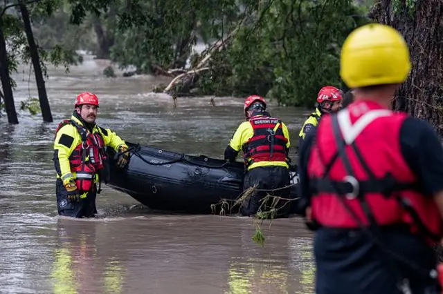 banjir, Texas