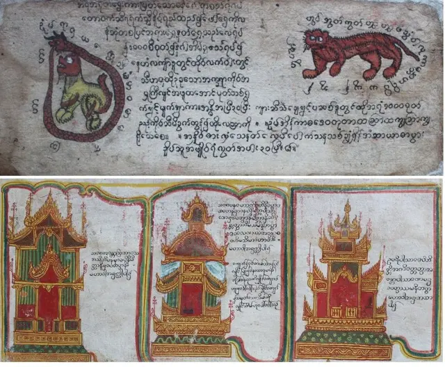 ရန်ကုန်တက္ကသိုလ်များ ဗဟိုစာကြည့်တိုက်က ရောင်စုံပုရပိုက်များ