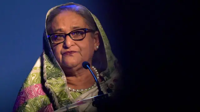 শেখ হাসিনা।