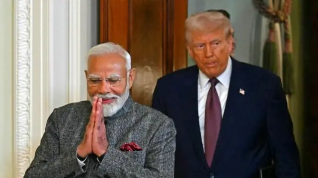 பிரதமர் நரேந்திர மோதி- அமெரிக்க அதிபர் டொனால்ட் டிரம்ப்
