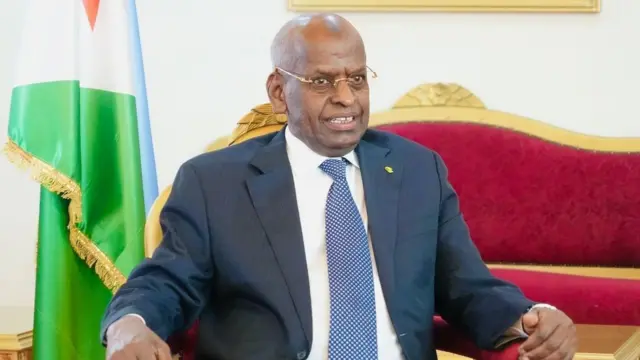 Raysal Wasaaraha Jabuuti Cabdiqaadir Maxamed Kaamil waxa uu u waramay BBC Somali