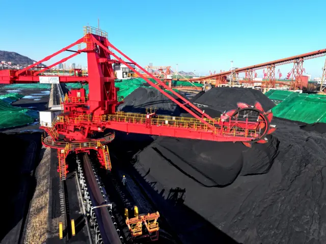 တရုတ်လျှပ်စစ်စွမ်းအင်ကို ကျောက်မီးသွေးက အဓိကထုတ်