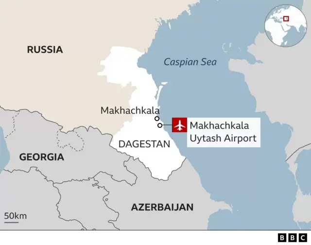 ரஷ்யாவில் விமான நிலையம் முற்றுகை