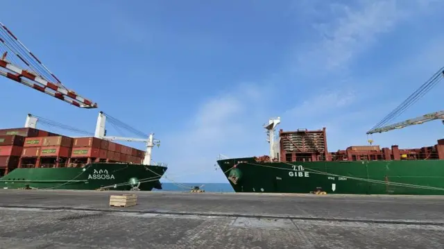 የኢትዮጵያ የጭነት መርከቦች