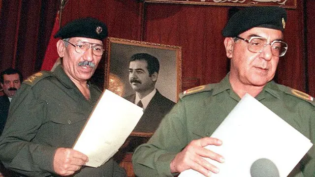 عراق جنگ کے کردار