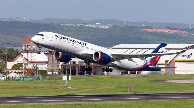 Літак російського "Аерофлоту"