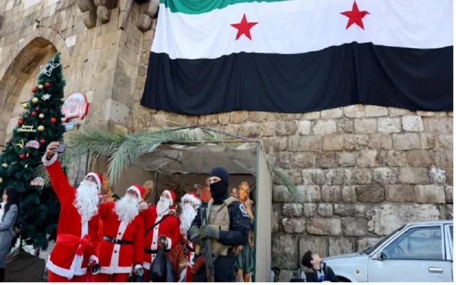 په سوریه کې ځايي اوسېدونکي له نیمې پېړۍ وروسته د نوي کال مراسم په داسې حال کې لمانځي، چې د اسد کورنۍ واکمني له منځه تللې.