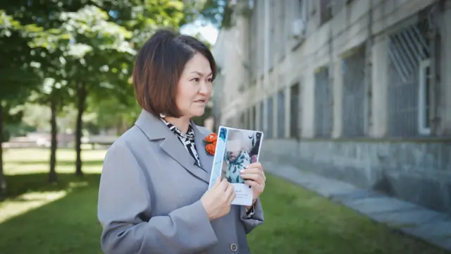 "Балдар укугун коргоо" лигасынын жетекчиси Назгүл Турдубекова 